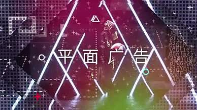 时尚炫酷图文快速舞台演出开场AE模板视频的预览图